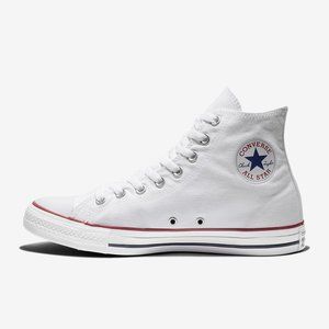 White All Star Chuck Taylor High-Top Converse
